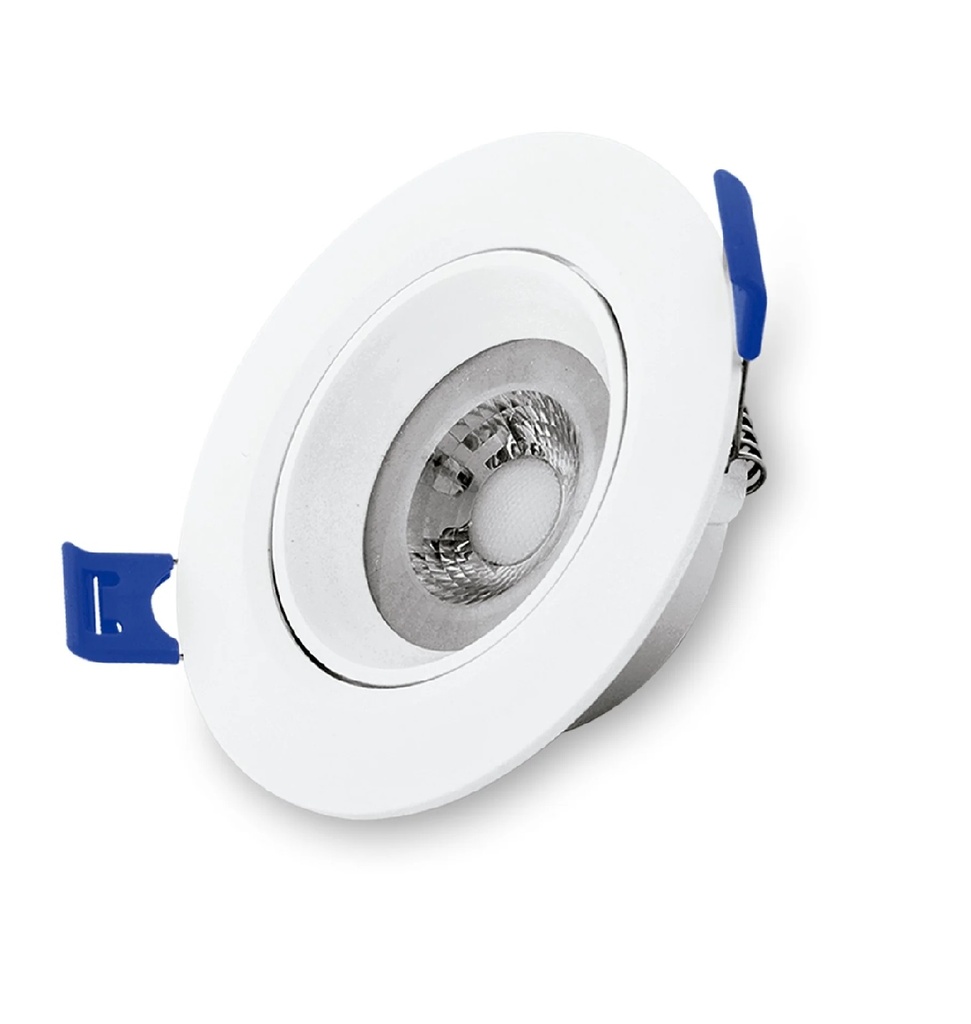LAMPARA LED SPOT INTEGRADO BASCULANTE REDONDO 3 W 6000 K 100-240V REF. 203 6K / 112143 MARCA LUCERNA