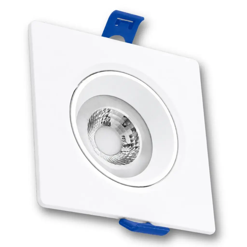 LAMPARA LED SPOT INTEGRADO BASCULANTE CUADRADO 7 W 3000 K REF. 307C 3K / 192711 MARCA LUCERNA