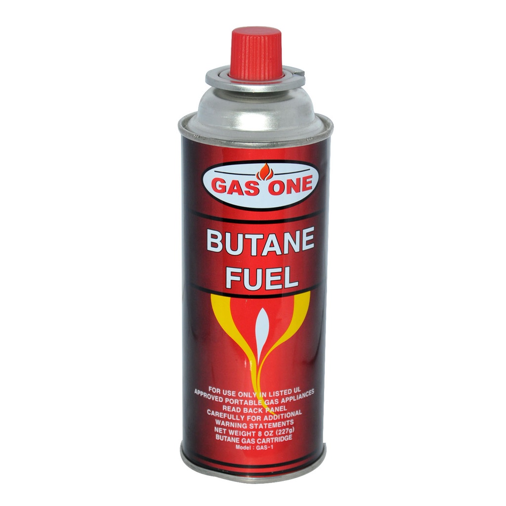 LATA / BOMBONA DE COMBUSTIBLE GAS ONE BUTANO 8 OZ 227 G REF. GAS-1 COD.00009 MARCA COLEMAN