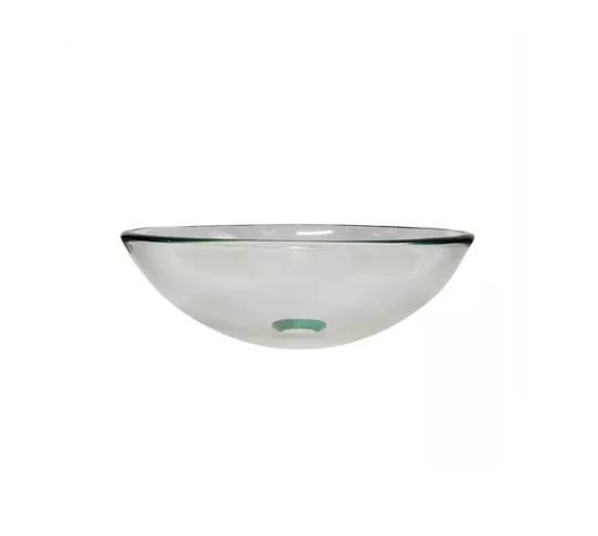 LAVAMANOS DE VIDRIO 12 X 420 X 145 MM REF. AQU6072M MARCA METALES ALEADOS