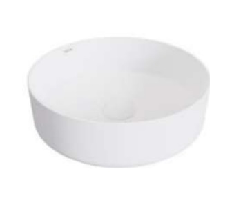 LAVAMANOS REDONDO DE SOBREPONER 35 CM X 18CM ART ROUND FINECRAF BLANCO MATE REF.NVLAV7732 MARCA NOVA