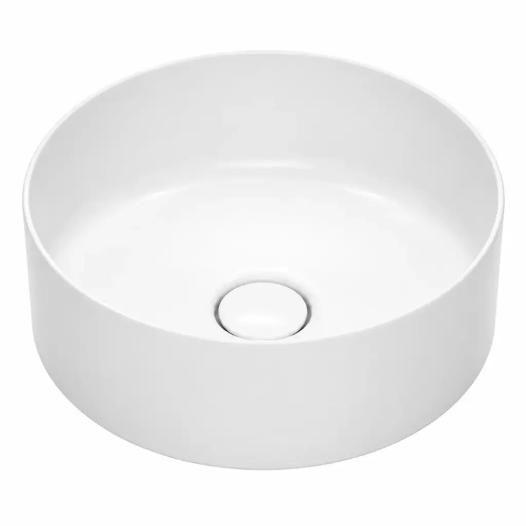 LAVAMANOS REDONDO DE SOBREPONER 37 CM INSPIRA ROUND BLANCO REF. ROLAV0042 / 180154 MARCA ROCA