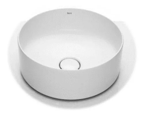 LAVAMANOS REDONDO DE SOBREPONER 37 CM INSPIRA ROUND BLANCO REF. ROLAV0042 / 180154 MARCA ROCA