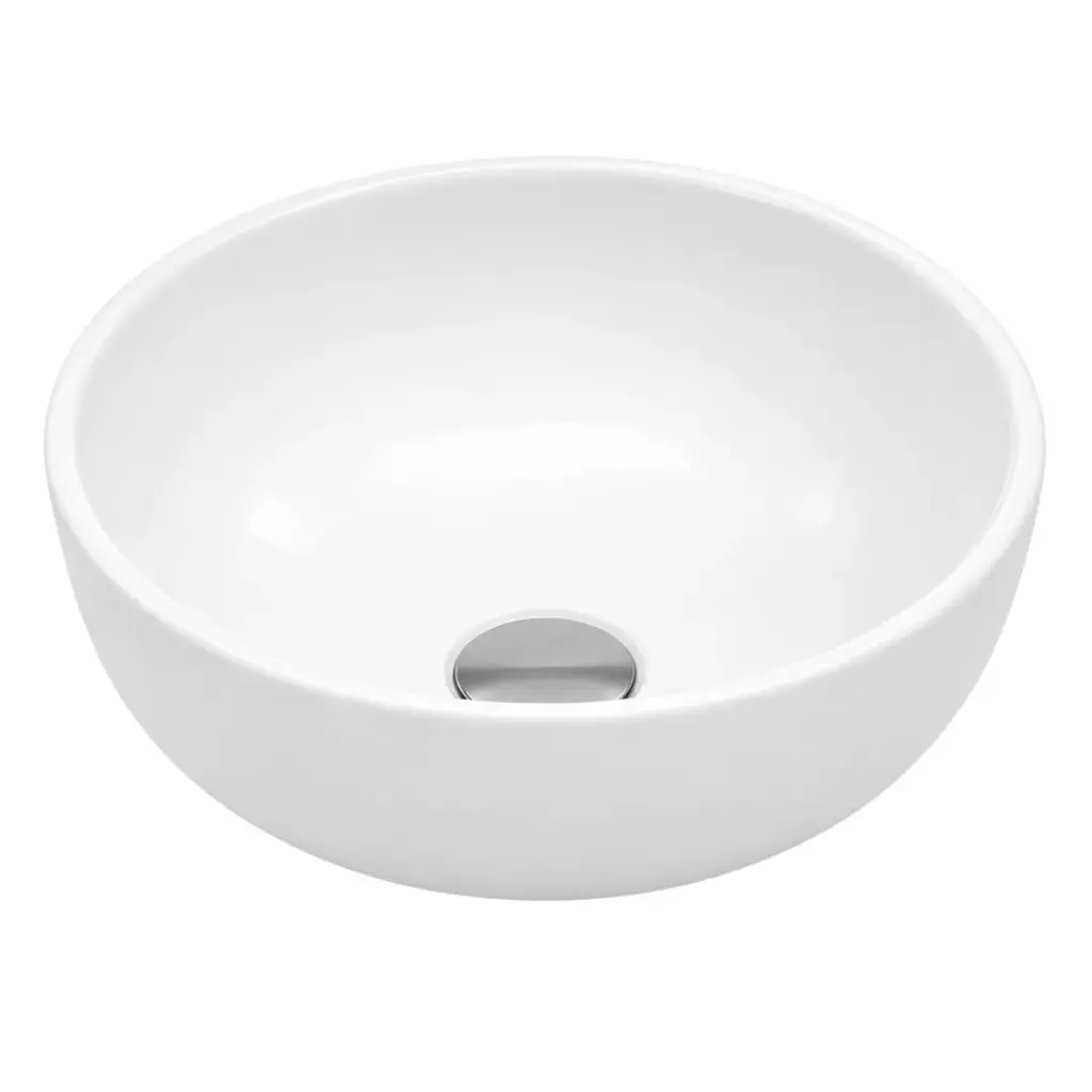 LAVAMANOS REDONDO DE SOBREPONER 35 CM OPTICA ER35 BLANCO MATE REF. ROLAV0057 / 143211 MARCA ROCA