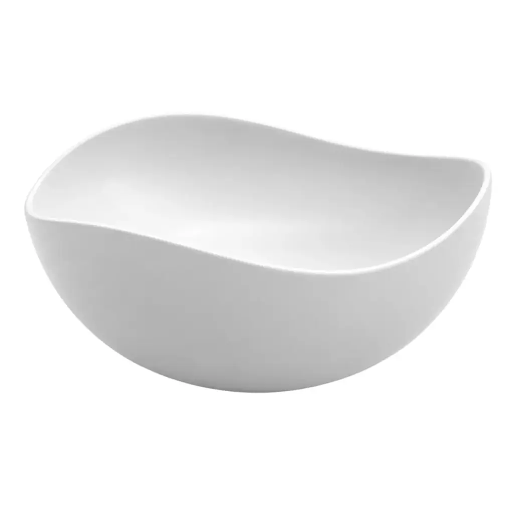 LAVAMANOS OVALADO DE SOBREPONER 37,5 CM RUY OHTAQUE BLANCO BRILLANTE REF. ROLAV9947 / 112903 ROCA