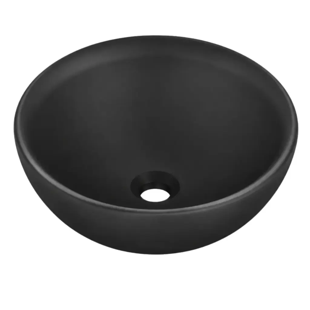 LAVAMANOS REDONDO DE SOBREPONER 38 CM X 18 CM ONIX REF. 146908 MARCA ROCA