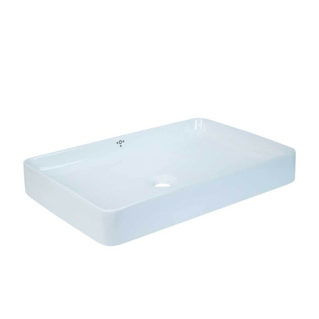 LAVAMANO CUADRADO SOBRE TOPE IMPERIAL 57 CM X 37 CM X 85 CM BLANCO REF. 3100007EZ MARCA TORRENTI