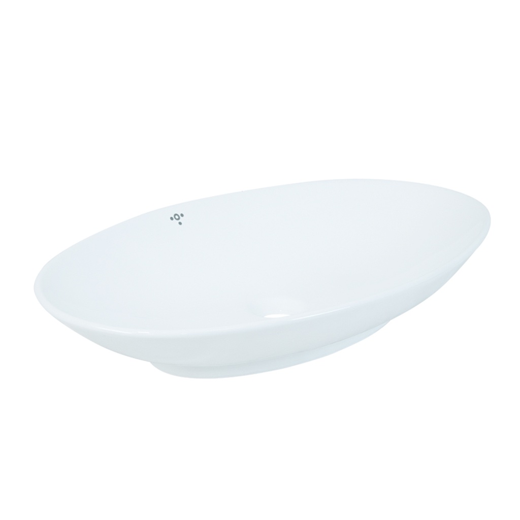 LAVAMANO OVALADO SOBRE TOPE ANTICO 68 CM X 42 CM X 11 CM BLANCO REF. 3100102EZ MARCA TORRENTI
