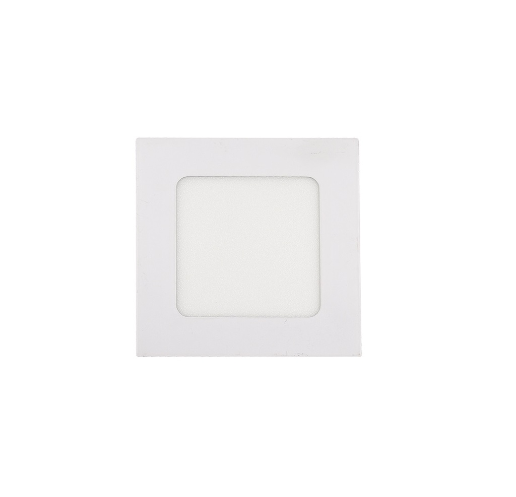 PANEL LED CUADRADO P/ EMPOTRAR 6 W 6.500 K 85 - 265 VREF. LUM02025 COD.307149/443249 MARCA HEA LIGHT
