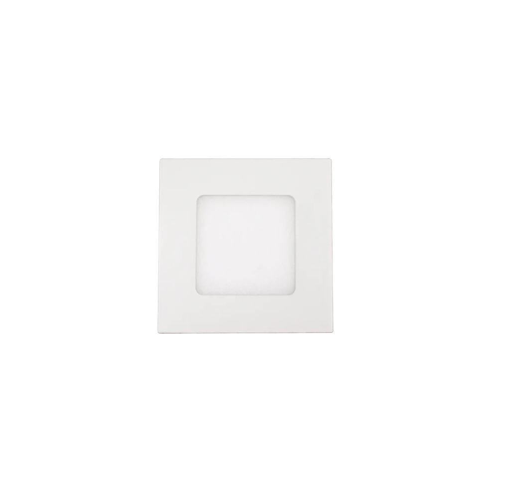 PANEL LED CUADRADO P/ EMPOTRAR 3 W 6.500 K 85 - 265 V REF. LUM02062 COD.306906 MARCA HEA LIGHT