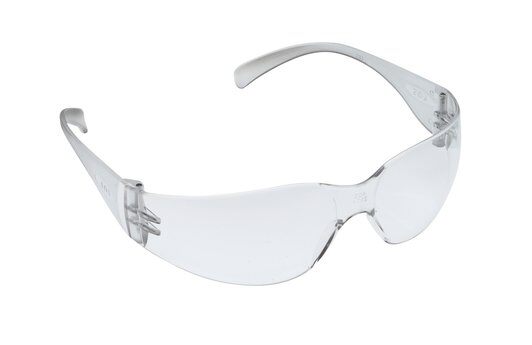 LENTES / ANTEOJOS DE SEGURIDAD CLARO MODELO VIRTUA MOD. 11326 MARCA 3M