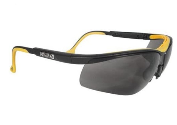 LENTES DE SEGURIDAD PROTECCION UV ALTO DESEMPEÑO COLOR NEGROS REF. DPG55-2C MARCA DEWALT