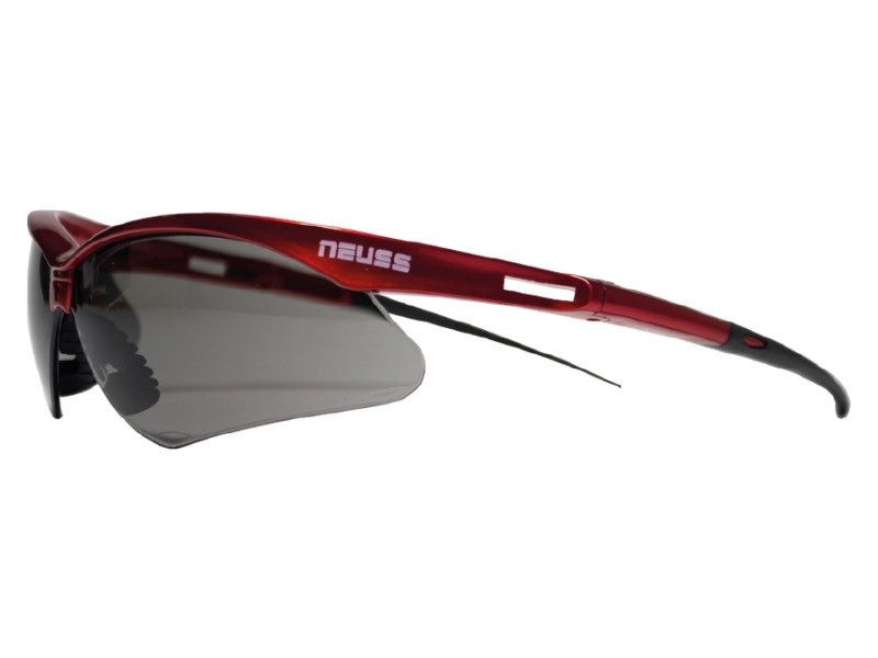 LENTES DE SEGURIDAD GRIS ANTI-NIEBLA NEGRO REF. NIK-08050 MARCA NIKATTO