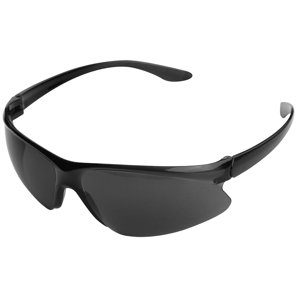 LENTES DE SEGURIDAD NEGROS CURVOS - POLICARBONATO REF. 45073 MARCA TOLSEN