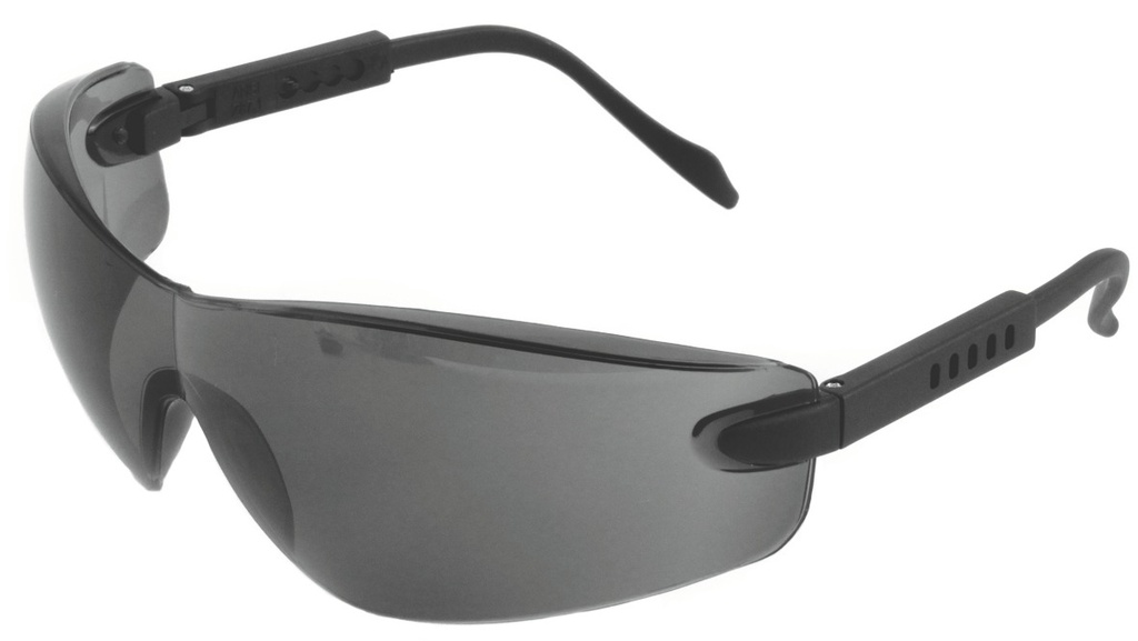 LENTE DE SEGURIDAD AJUSTABLE OSCURO MOD. NUVO HUMO REF.TC1799 MARCA TOOLCRAFT