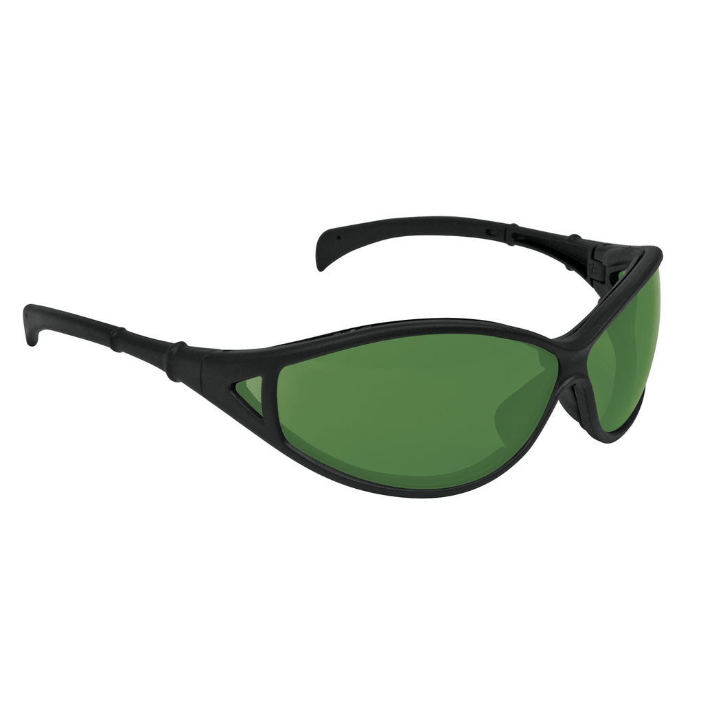 LENTES DE SEGURIDAD AJUSTABLES VERDE MOD. LEDE-XS5 REF. 10831 MARCA TRUPER