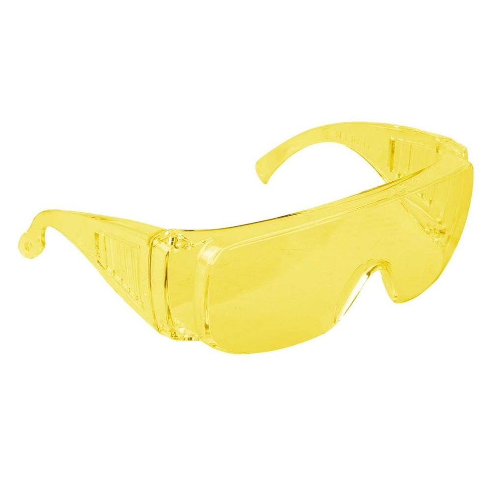 LENTE DE SEGURIDAD TRADICIONALES COLOR AMARILLO MOD. LEN-SA REF. 14254 MARCA TRUPER