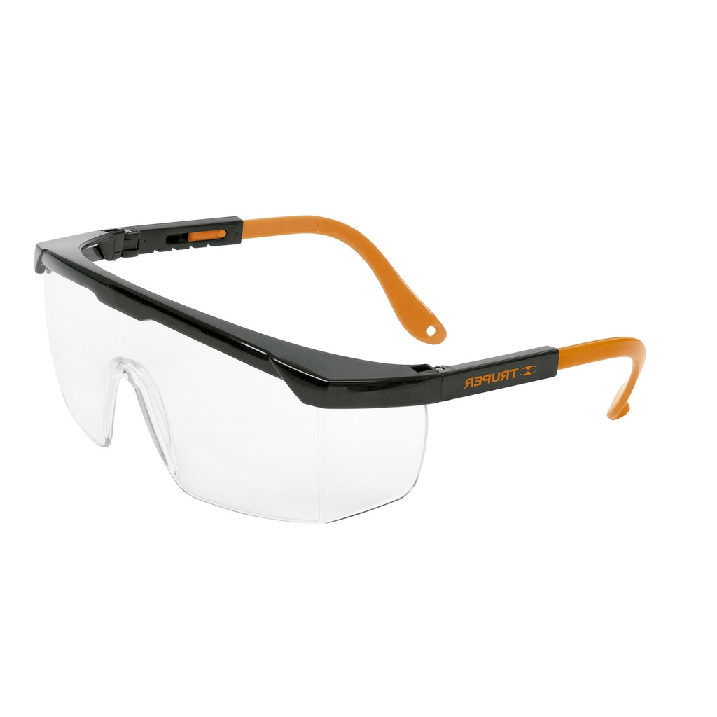 LENTES DE SEGURIDAD AJUSTABLES TRANSPARENTES MOD. LEN-2000 REF. 14284 MARCA TRUPER