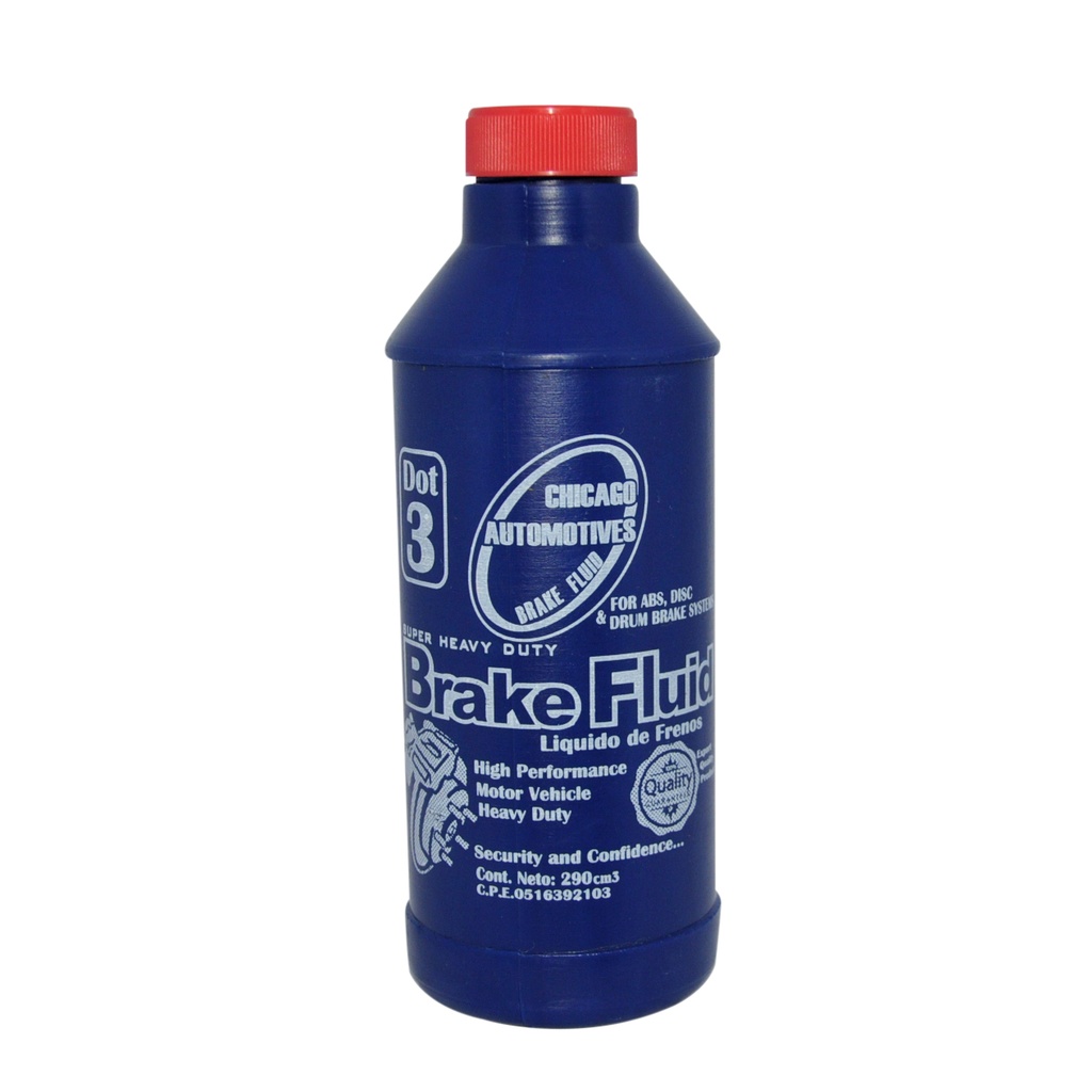 LIGA DE FRENOS 290 ML DOT 3 COD. 312038 MARCA CHICAGO