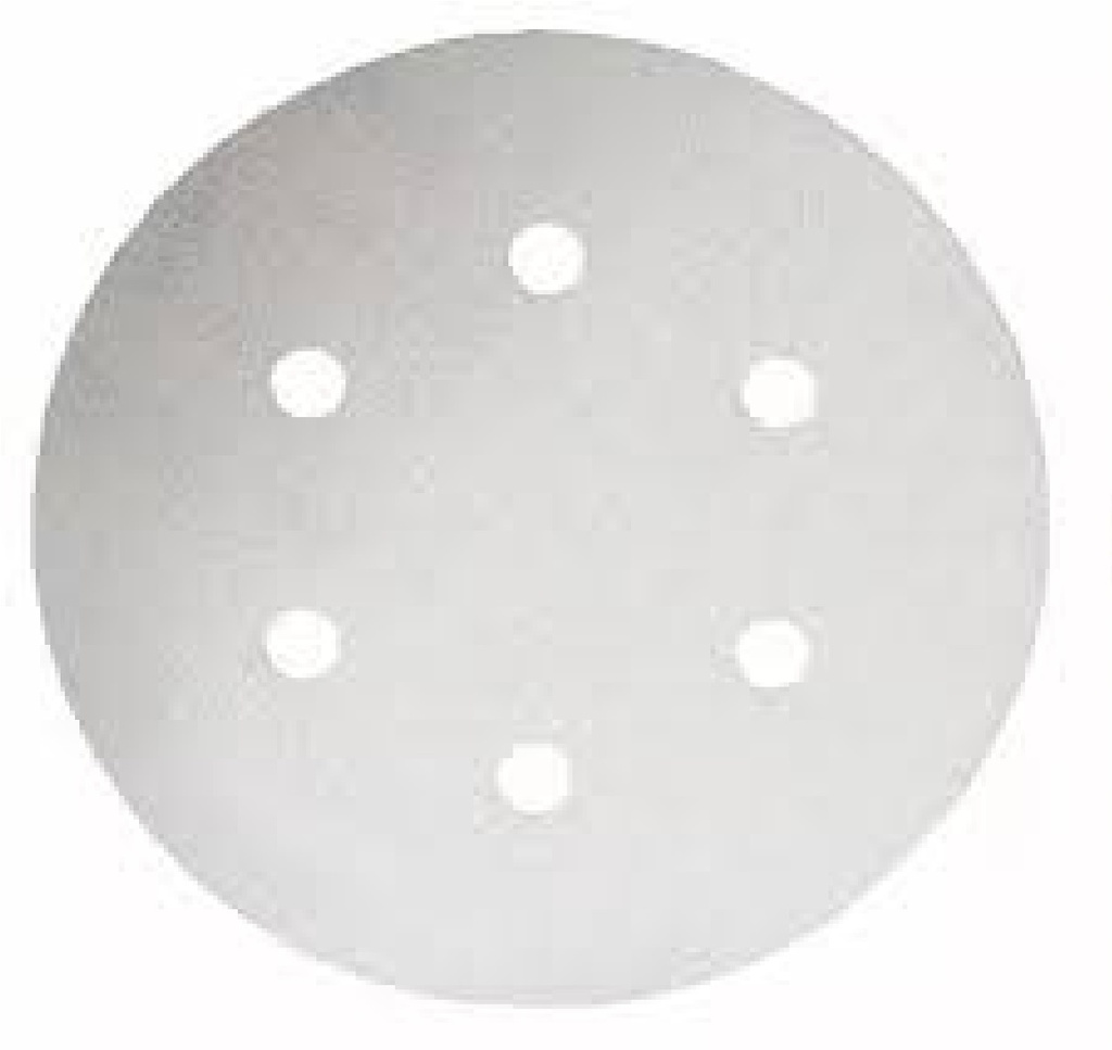 LIJA VELCRO 6" GRANO P320 H6 PARA PINTURA UNIDAD REF. 2608605636 / 880321 / 171205 MARCA BOSCH