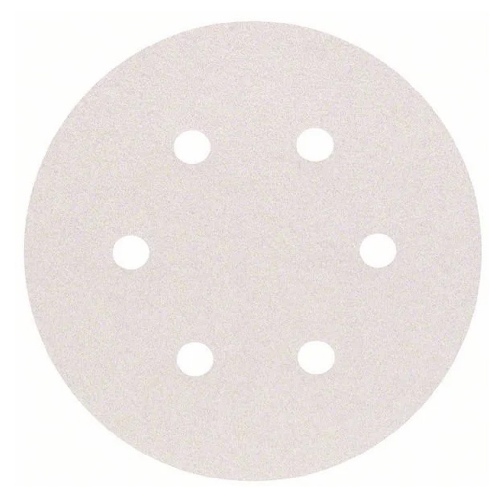 LIJA VELCRO 6" GRANO P400 H6 PARA PINTURA UNIDAD REF. 2608607240 / 880322 / 247771 MARCA BOSCH