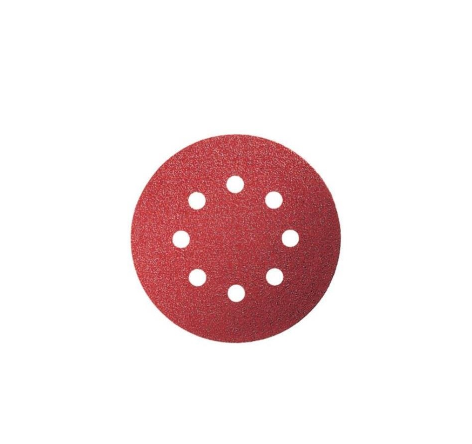 LIJA VELCRO 5" GRANO P100 H8 PARA MADERA UNIDAD REF. 2608605070 / 158879 MARCA BOSCH