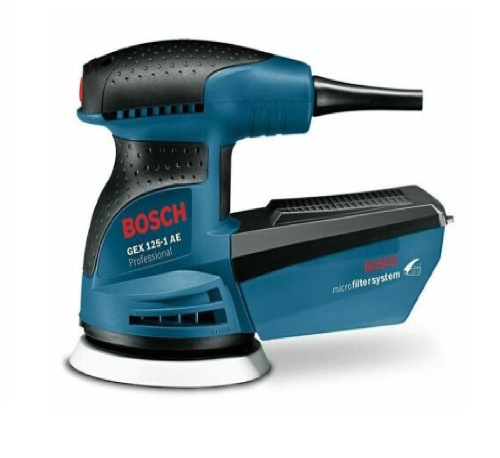 LIJADORA EXCENTRICA 280 W 15000-24000 RPM 227 X 150 X 122 MM REF. GEX125-1AE / 866194 MARCA BOSCH