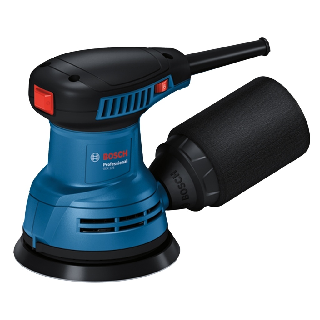 LIJADORA EXCENTRICA 280 W 15000-24000 RPM 227 X 150 X 122 MM REF. GEX125-1AE / 866194 MARCA BOSCH