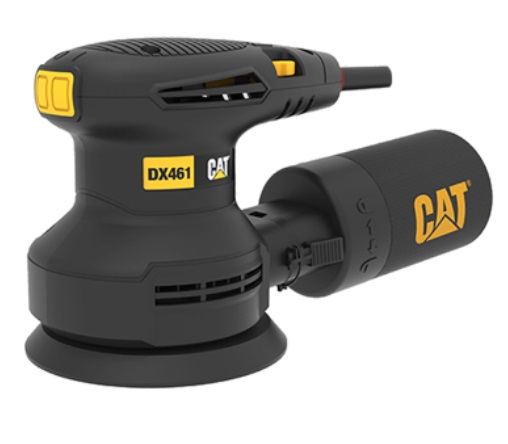 LIJADORA ROTO ORBITAL 5" 400 W 10-127V 14.000 RPM REF. DX461U MARCA CAT