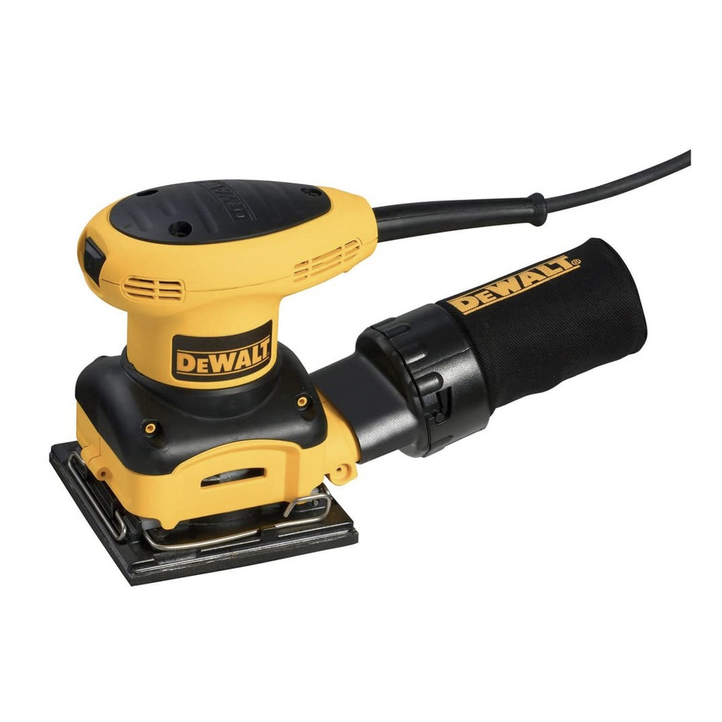 LIJADORA DE PALMA 1/4 DE HOJA 2.4 AMP 14000 RPM C/MALETA PVC REF. D26441 / LIJ-728 DEWALT