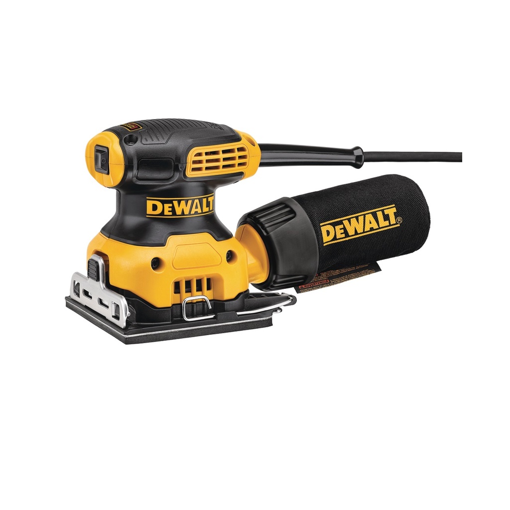 LIJADORA DE PALMA 1/4 DE HOJA 230 W 14.000 RPM C/BOLSA RECOLECTORA REF. DWE6441 / DIS-726 DEWALT