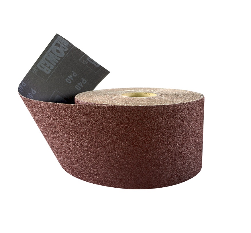 LIJA DE TELA 6" A-40 POR METRO GRANO 40 REF. 291 / A-40 MARCA POWER