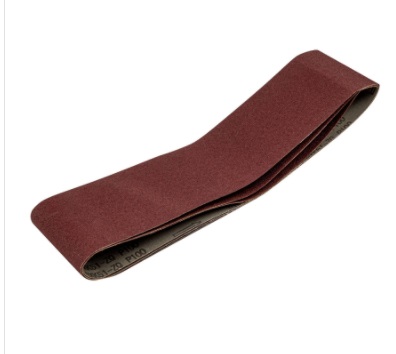LIJA DE BANDA PARA PULIDORA DE 4" X 6" GRANO 100 MOD. R45-PUL-4X6 ( PAQUETE 3 PZAS) REF.16155 MARCA TRUPER