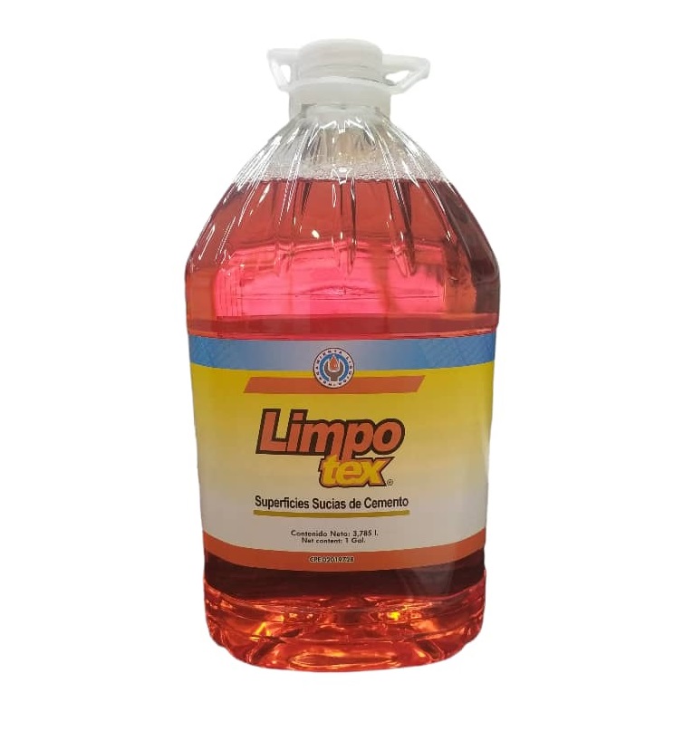 LIMPIADOR DE SUPERFICIES SUCIAS DE CEMENTO 1 GLN 3,785 LTS COD.110028 / T1002 / 23-16-042 MARCA LIMPOTEX
