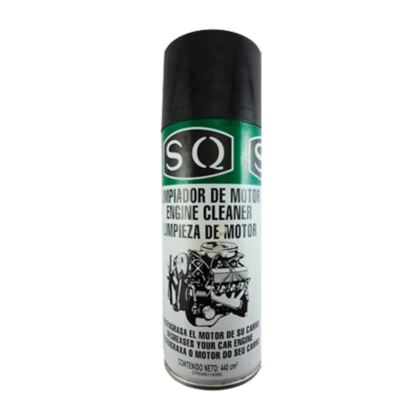 SQ. LIMPIADOR DE MOTOR EN SPRAY 354 CC REF.SQLM30 COD.970927 MARCA SQ
