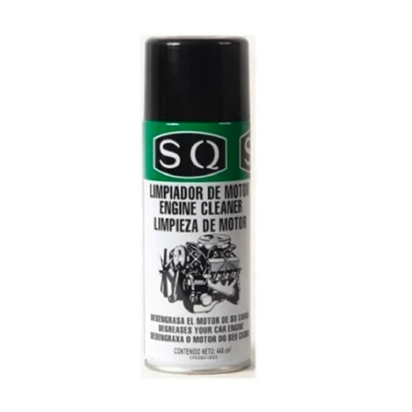 SQ. LIMPIADOR DE MOTOR EN SPRAY 400 CC REF. 000266 MARCA SQ