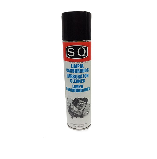SQ. LIMPIADOR DE CARBURADOR EN SPRAY 400 CC REF. SQALC400 MARCA SQ