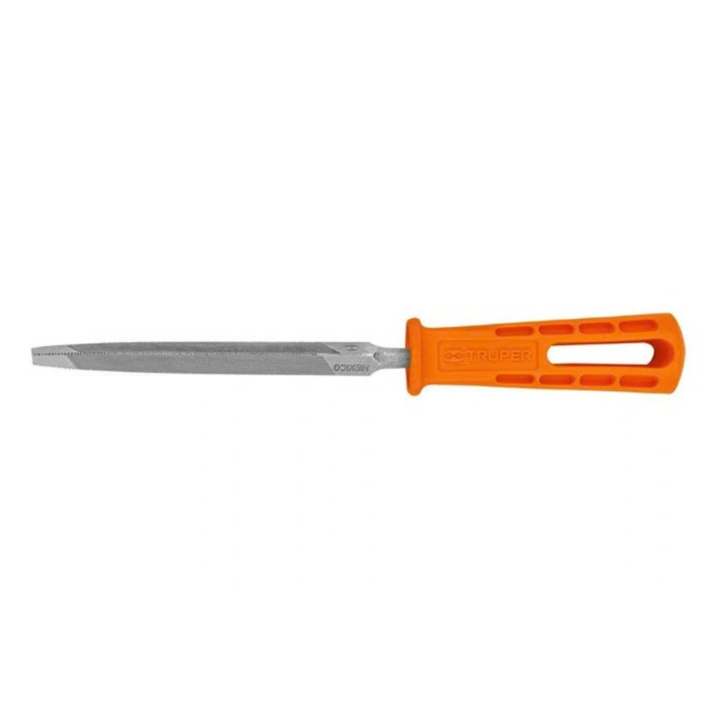 LIMA TRIANGULAR BASTARDA 5" CON MANGO MOD. LTP-5M REF. 10917 MARCA TRUPER