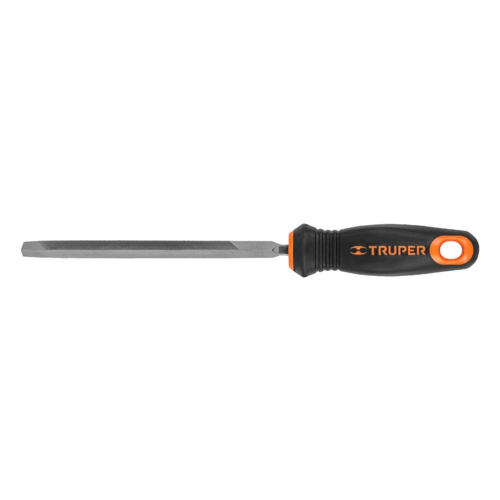 LIMA TRIANGULAR BASTARDA 6" CON MANGO MOD. LTP-6PM REF. 15307 MARCA TRUPER
