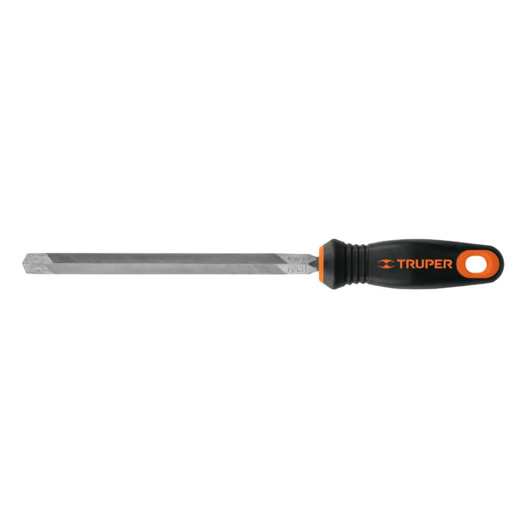 LIMA TRIANGULAR BASTARDA 8" CON MANGO MOD. LTP-8PM REF. 15308 MARCA TRUPER