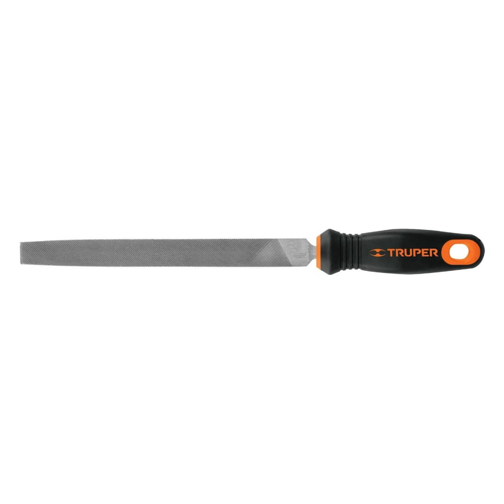 LIMA PLANA BASTARDA 8" CON MANGO MOD. LTP-8PM REF. 15311 MARCA TRUPER