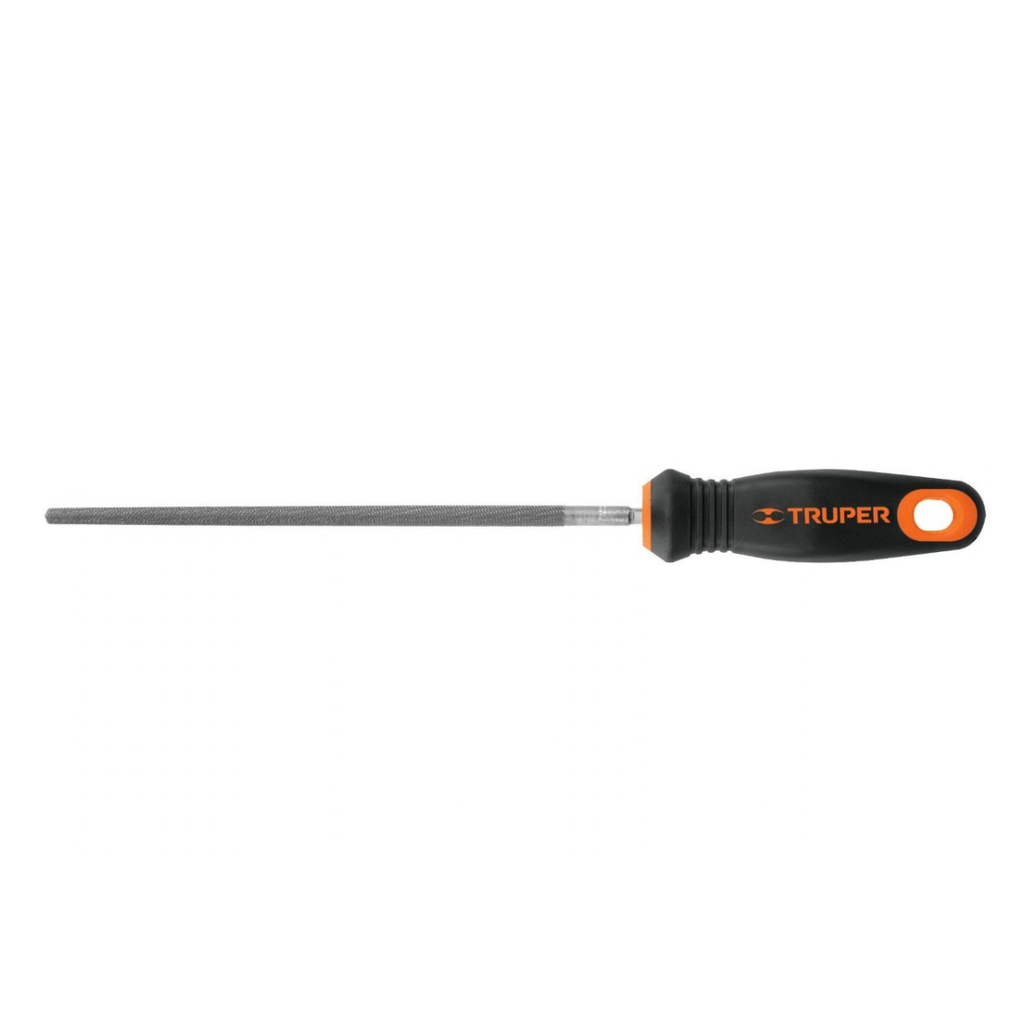LIMA REDONDA BASTARDA C/MANGO 8" MOD. LRB-8PM REF. 15316 / 21716 MARCA TRUPER