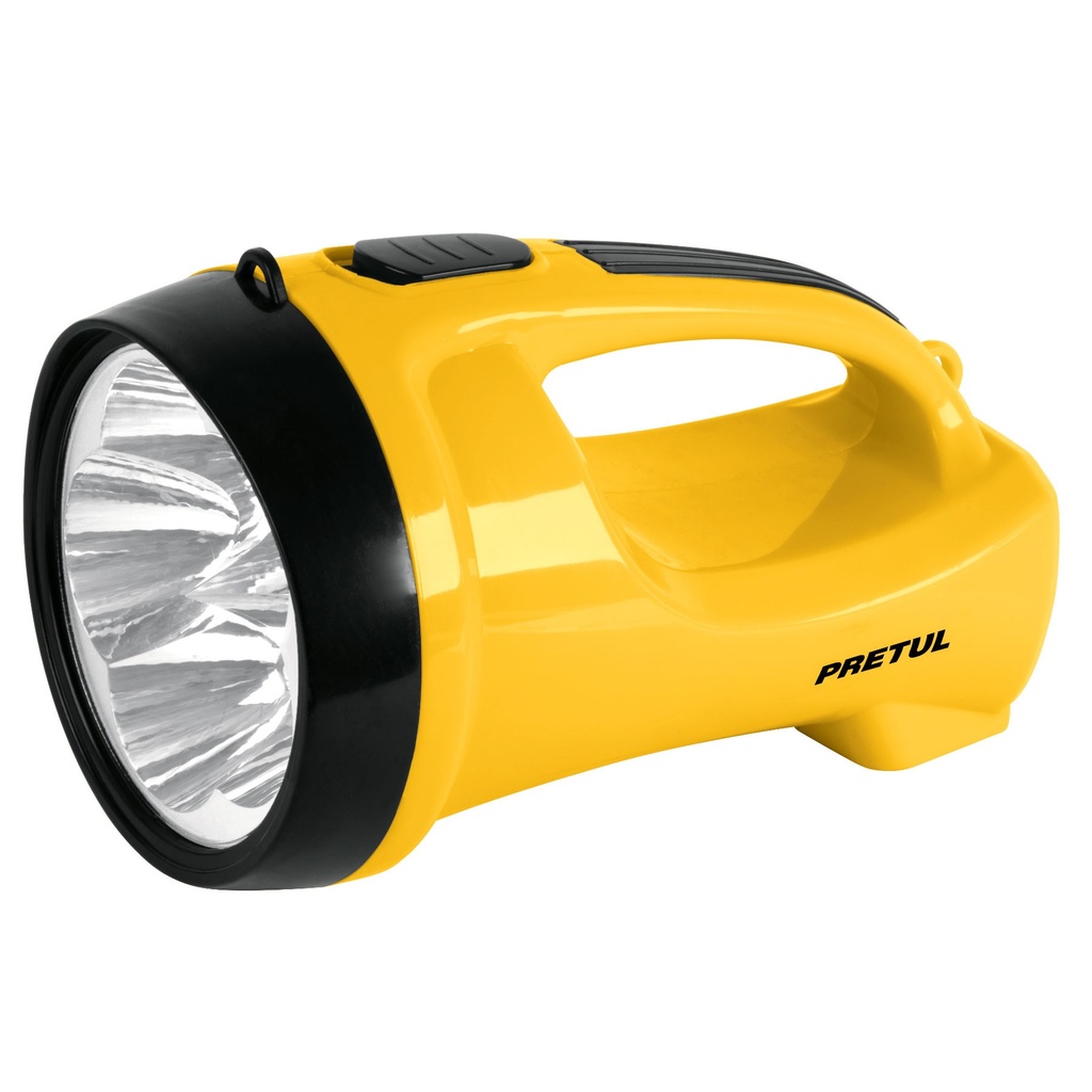 LINTERNA LED RECARGABLE 260 LUMENS 9 HRS MOD. LIRE-145P REF. 24091 MARCA PRETUL