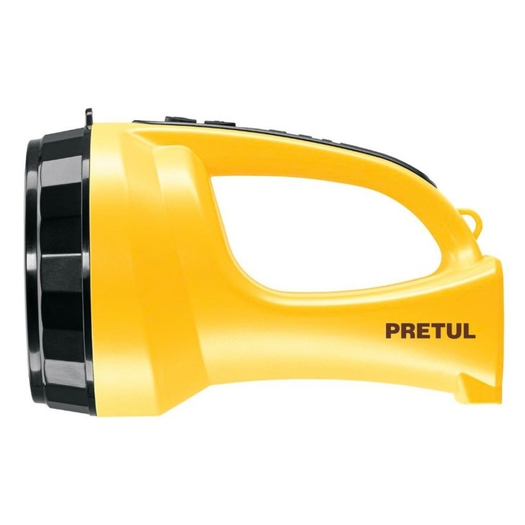 LINTERNA LED RECARGABLE 260 LUMENS 9 HRS MOD. LIRE-145P REF. 24091 MARCA PRETUL