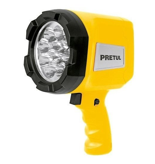 LINTERNA LED RECARGABLE 90 LUMENS MOD. LARE-90P REF. 24092 MARCA PRETUL