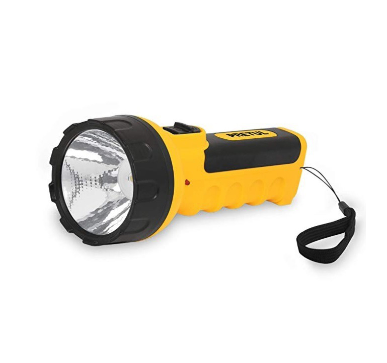 LINTERNA RECARGABLE LED 75 LUMENS MOD. LIRE-75P REF. 24094 MARCA PRETUL