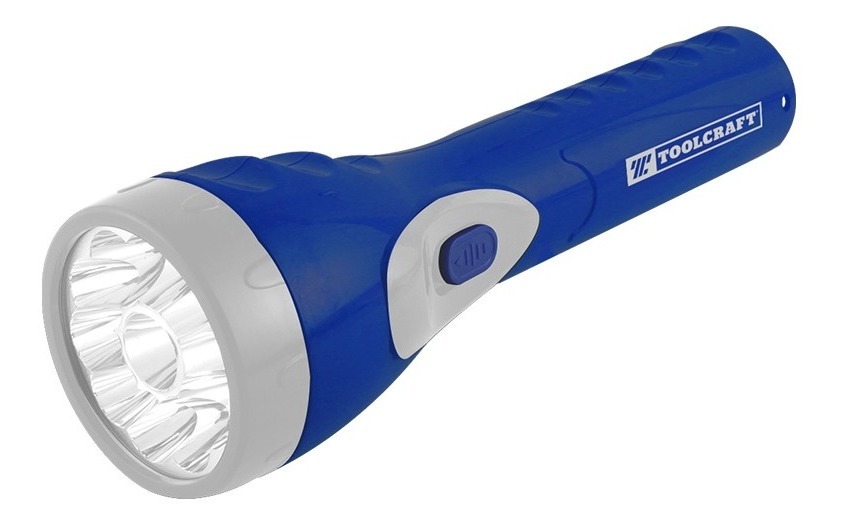 LINTERNA LED RECARGABLE 11 LED ( ROJA ) REF. TC3389 MARCA TOOLCRAFT