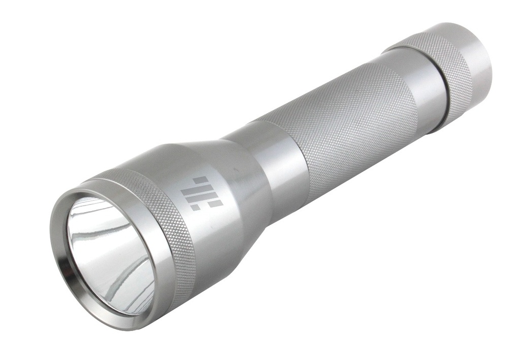 LINTERNA LED DE ALUMINIO CON BATERIAS 2 X D 100 LUMENS REF. TC4370 MARCA TOOLCRAFT