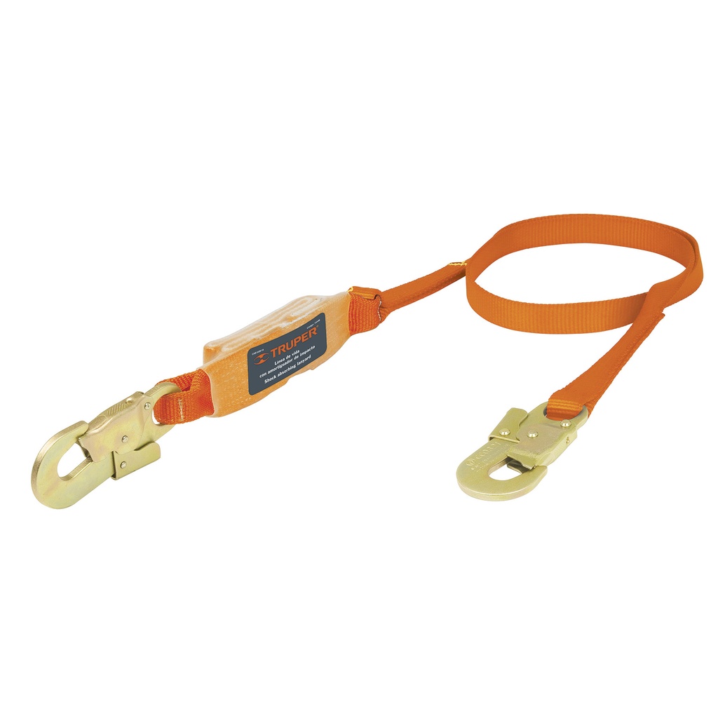 LINEA DE VIDA / ESLINGA CON AMARTIGUADOR DE IMPACTO 1.80M MOD.CAB-5430-18 M REF.14446 ARCA TRUPER
