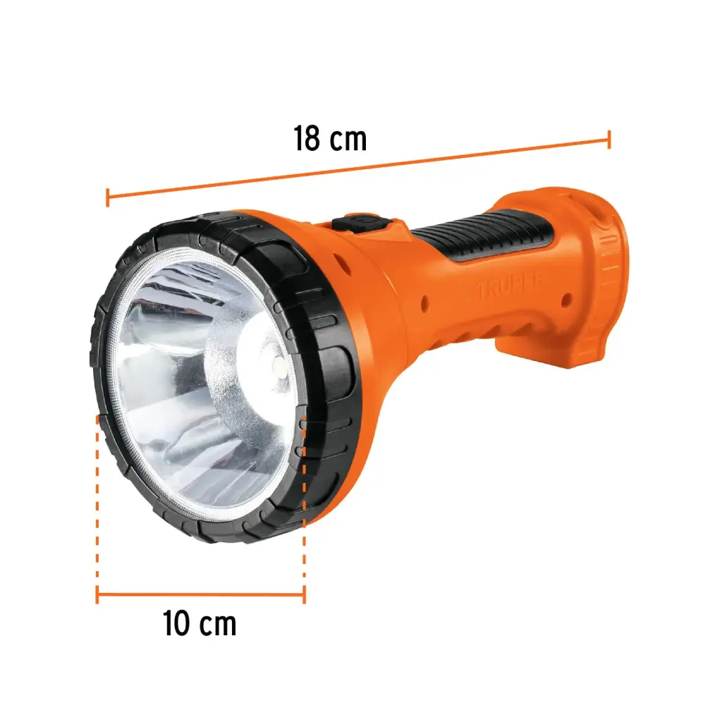 LINTERNA RECARGABLE LED 150 LUMENS MOD. LILE-9T REF. 16005 MARCA TRUPER
